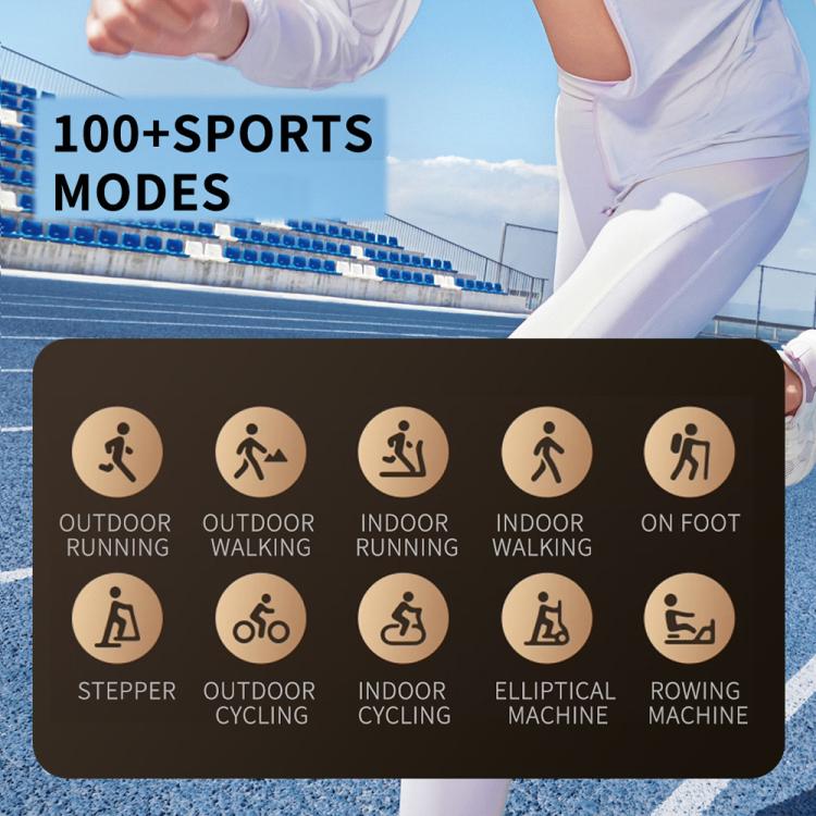 QS25 1.43-inch IPS Display Smart Sports Watch Supports Bluetooth Calling & Health Management