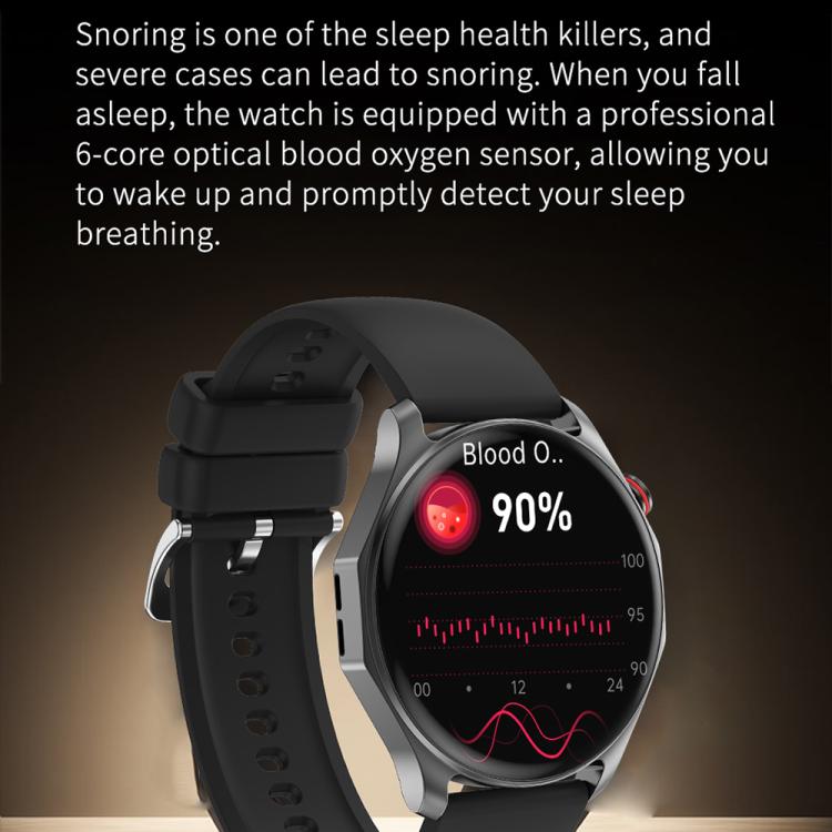 QS25 1.43-inch IPS Display Smart Sports Watch Supports Bluetooth Calling & Health Management