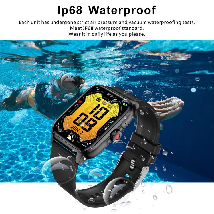 QX15 1.85-inch TFT Display Smart Sports Watch Built-in Heart Rate Monitor