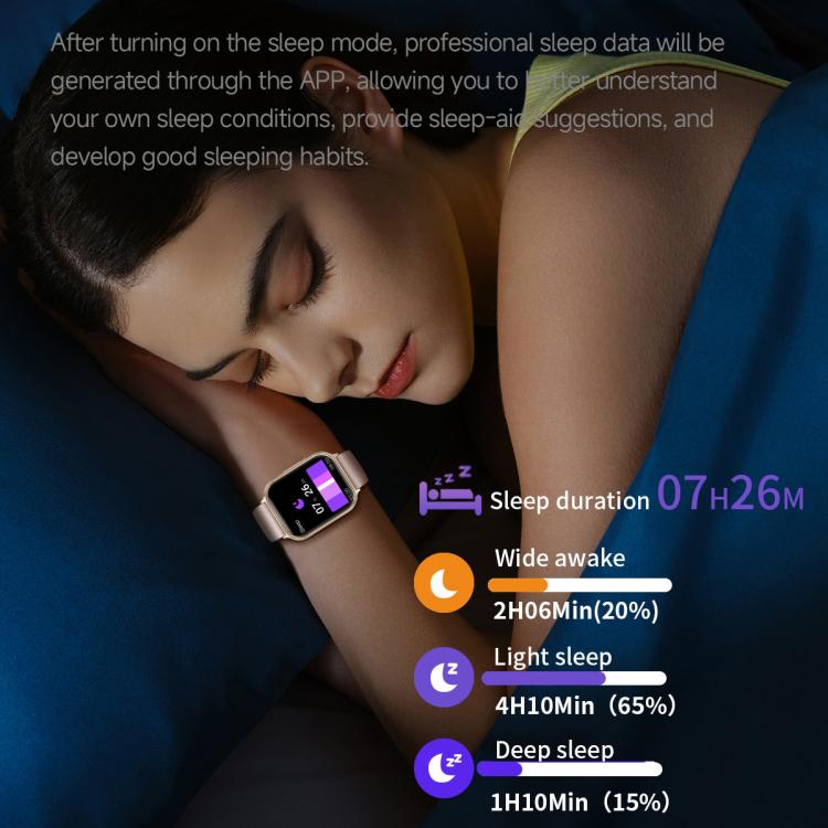 T15 1.83-inch TFT Display IP67 Smart Sports Watch Built-in Health Monitoring