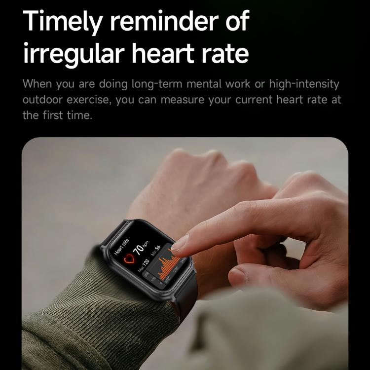 T15 1.83-inch TFT Display IP67 Smart Sports Watch Built-in Health Monitoring