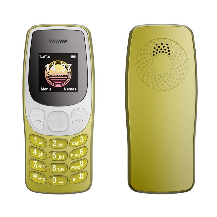 BM80 2G Mini Mobile Phone, 0.85 inch Hands Free Bluetooth Dialer Headphone, Voice Change, MP3 Music, Dual SIM, Network: 2G