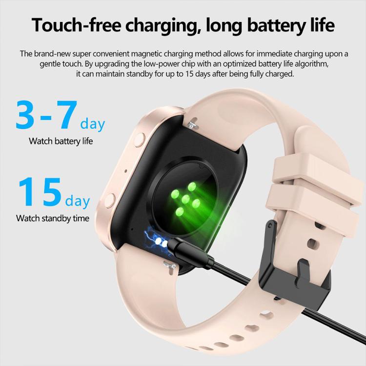 QS15 1.88 inch HD TFT Screen Smart Watch, Support Health Monitoring, Multiple Sports Modes