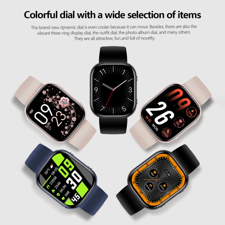 QS15 1.88 inch HD TFT Screen Smart Watch, Support Health Monitoring, Multiple Sports Modes