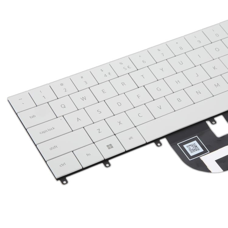 US Version Backlit Laptop Keyboard for Dell XPS 14 9440 / XPS 16 9640 0P66PH / 0DFRF5 2024, For Dell XPS 14 9440(White)