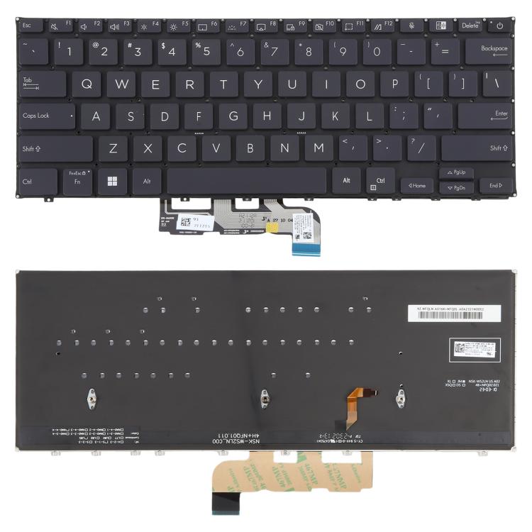 For ASUS ExpertBook B9 B9450 B9450CEA B9450F B9450FA US Version Backlit Laptop Keyboard