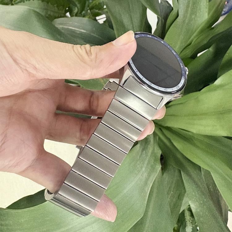 One Beads Folding Buckle Titanium Alloy Watch Band, For OPPO Watch X2 / Watch X