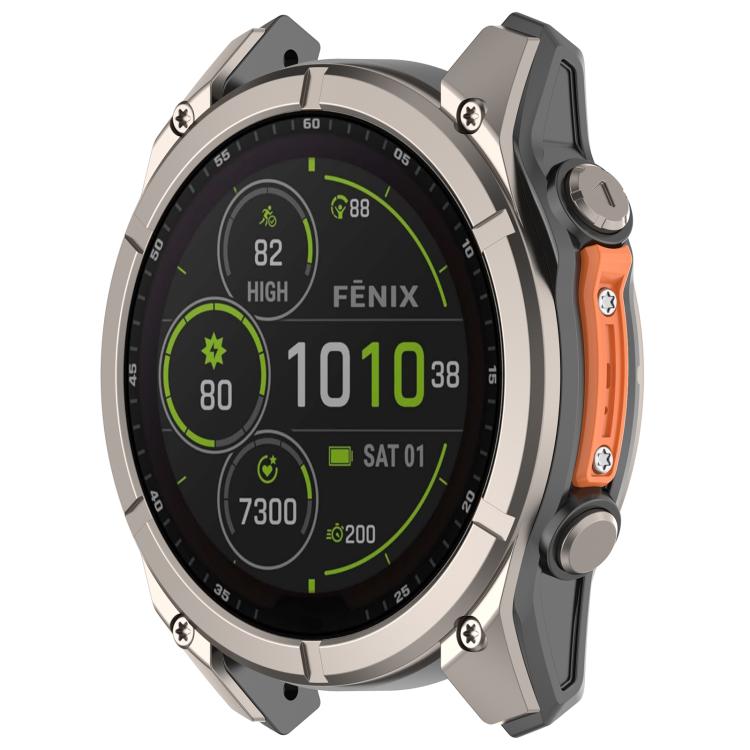 Smart Watch Metal Anti-Collision Strip Full Edge Protection Bumper, For Garmin 47mm Size, For Garmin 51mm Size