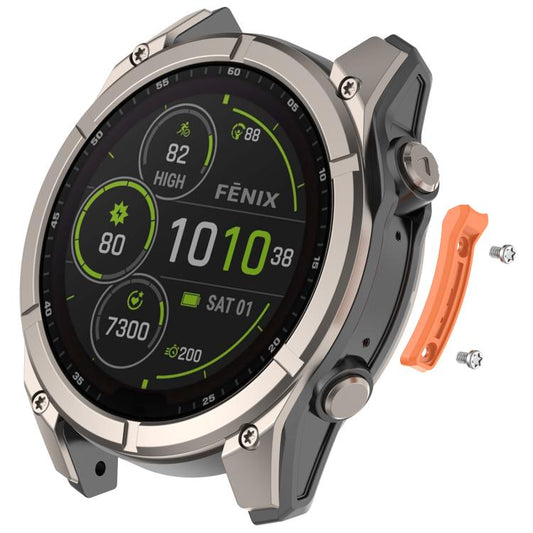 Smart Watch Metal Anti-Collision Strip Full Edge Protection Bumper, For Garmin 47mm Size, For Garmin 51mm Size
