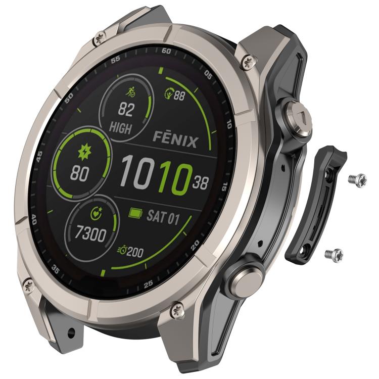 Smart Watch Metal Anti-Collision Strip Full Edge Protection Bumper, For Garmin 51mm Size, For Garmin 47mm Size