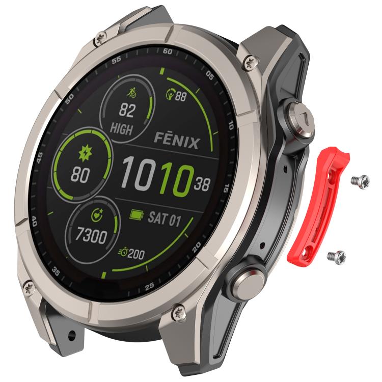 Smart Watch Metal Anti-Collision Strip Full Edge Protection Bumper, For Garmin 51mm Size, For Garmin 47mm Size