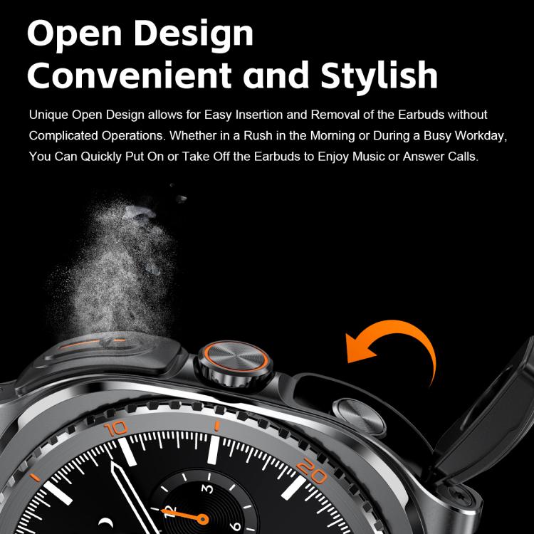 G99 1.53-inch Display 2-in-1 Smart Sports Watch TWS Bluetooth Earphones