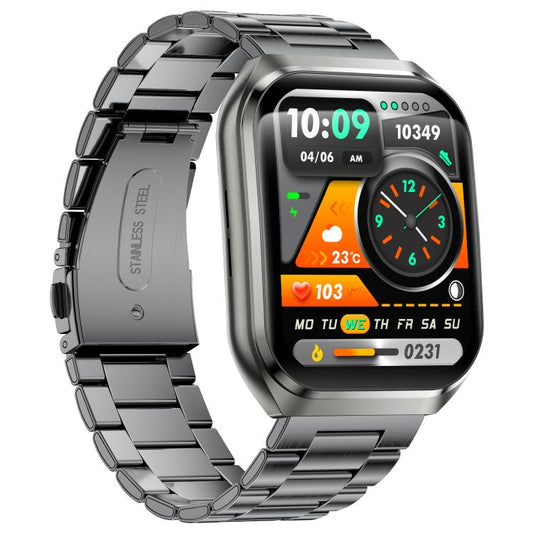 MT66 1.83-inch IPS Curved Screen Smart Watch with 1000mAh Battery