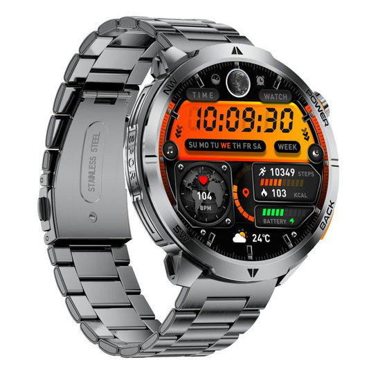 MT68 1.7-inch IPS Display Outdoor Adventures Smart Watch with 1000mAh Battery & Flashlight