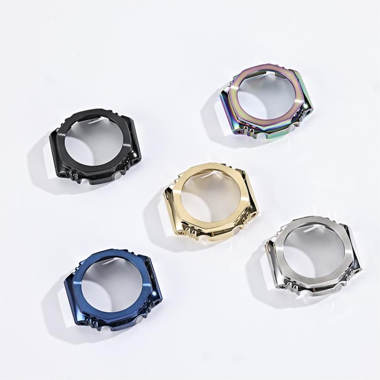 Stainless Steel Metal Watch Protective Case, For Casio G-SHOCK GMA-S2100-1A 43mm