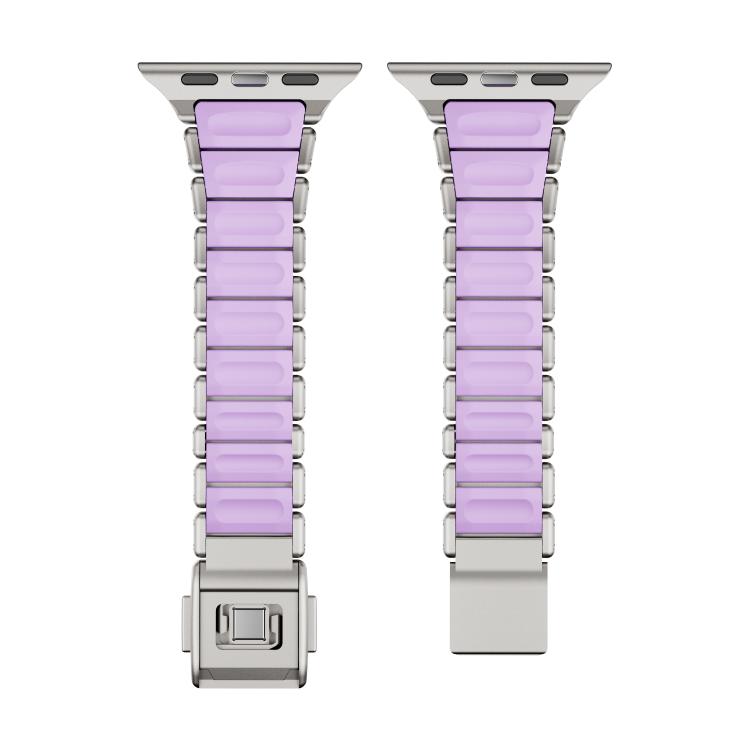 One-bead Waist Stainless Steel Norman Buckle Magnetic Watch Band, For Apple Watch 42mm / 41mm / 40mm / 38mm