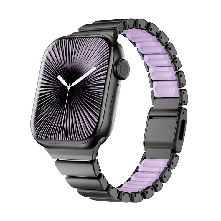 One-bead Waist Stainless Steel Norman Buckle Magnetic Watch Band, For Apple Watch 42mm / 41mm / 40mm / 38mm