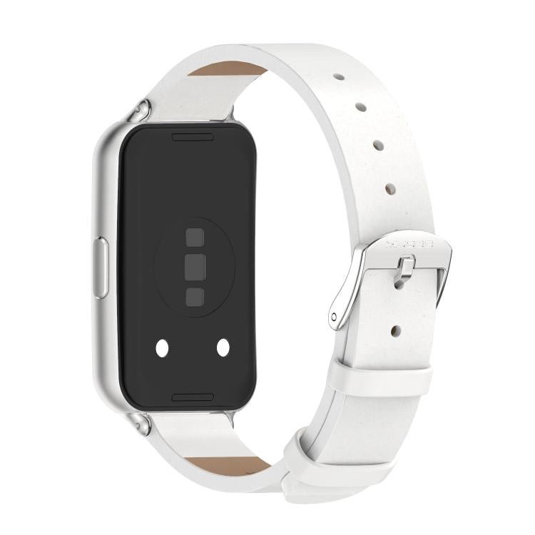 MIJOBS Microfiber Vegan Leather Watch Band, For Huawei Band 11 / Band 11 Pro