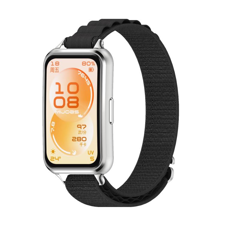 MIJOBS Alpine Nylon Woven Watch Band, For Huawei Band 11 / Band 11 Pro