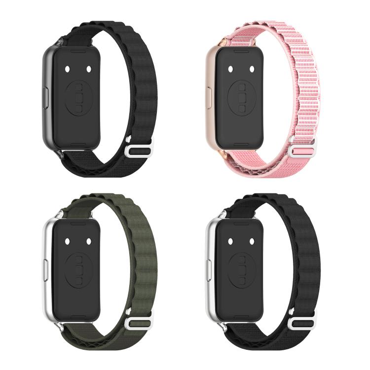 MIJOBS Alpine Nylon Woven Watch Band, For Huawei Band 11 / Band 11 Pro