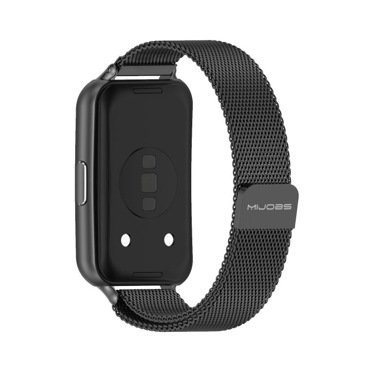MIJOBS Milanese Magnetic Stainless Steel Watch Band, For Huawei Band 11 / Band 11 Pro
