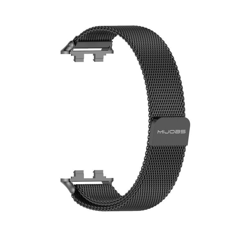 MIJOBS Milanese Magnetic Stainless Steel Watch Band, For Huawei Band 11 / Band 11 Pro