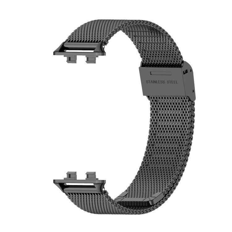 MIJOBS Milanese Buckle Stainless Steel Watch Band, For Huawei Band 11 / Band 11 Pro