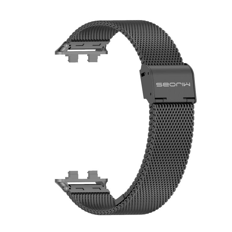 MIJOBS Milanese Buckle Stainless Steel Watch Band, For Huawei Band 11 / Band 11 Pro