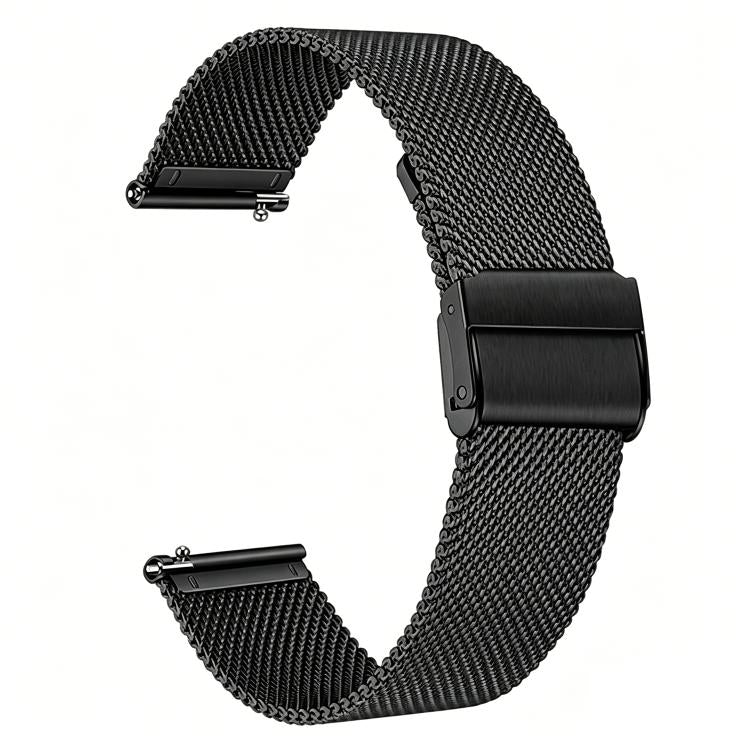 Milanese Buckle Stainless Steel Watch Band with Film Integrated PC Case, For Samsung Galaxy Watch7 44mm, For Samsung Galaxy Watch7 40mm, For Samsung Galaxy Watch6 44mm, For Samsung Galaxy Watch6 40mm, For Samsung Galaxy Watch5 44mm                     ...