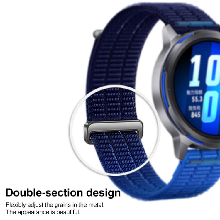 xDfind Double-section Breathable Nylon Watch Band, 18mm, 20mm, 22mm