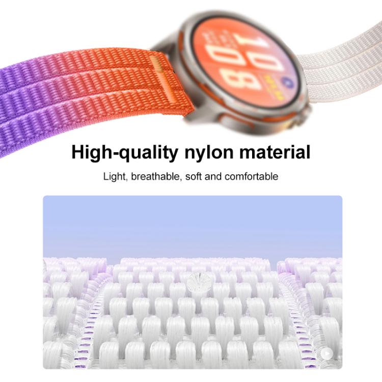 xDfind Double-section Breathable Nylon Watch Band, 18mm, 20mm, 22mm