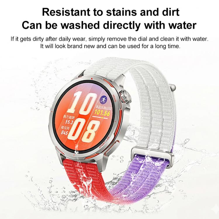 xDfind Double-section Breathable Nylon Watch Band, 18mm, 20mm, 22mm