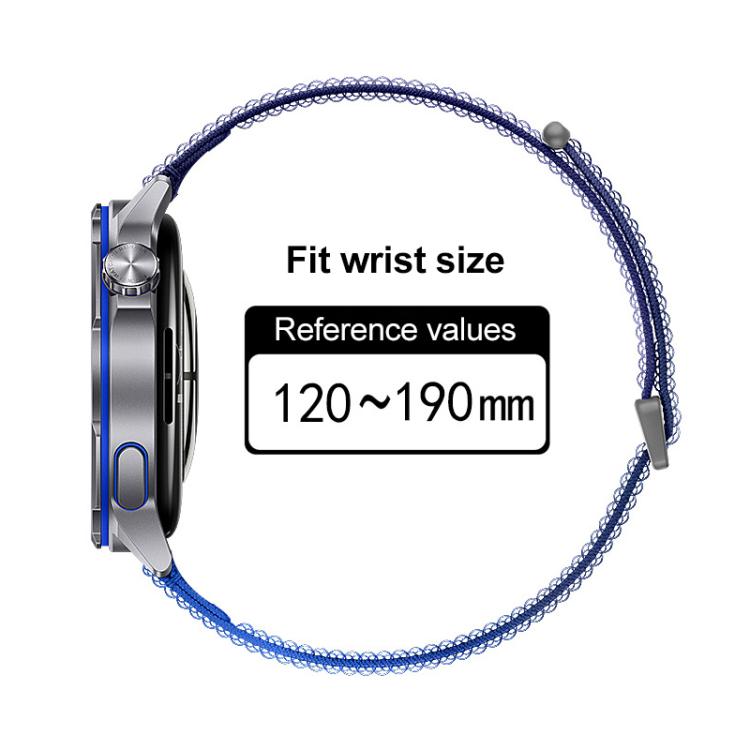 xDfind Double-section Breathable Nylon Watch Band, 18mm, 20mm, 22mm