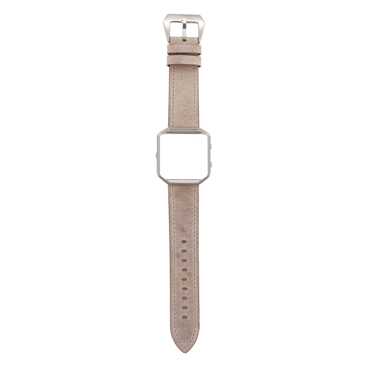 Fresh Style Genuine Leather Replacement Strap Watchband, For Fitbit Charge 2, For Fitbit Blaze