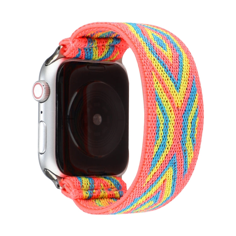 Nylon Replacement Strap Watchband, For Apple Watch Series 7  41mm / & 6 & SE & 5 & 4 40mm, For Apple Watch Series  7  45mm / & 6 & SE & 5 & 4 44mm