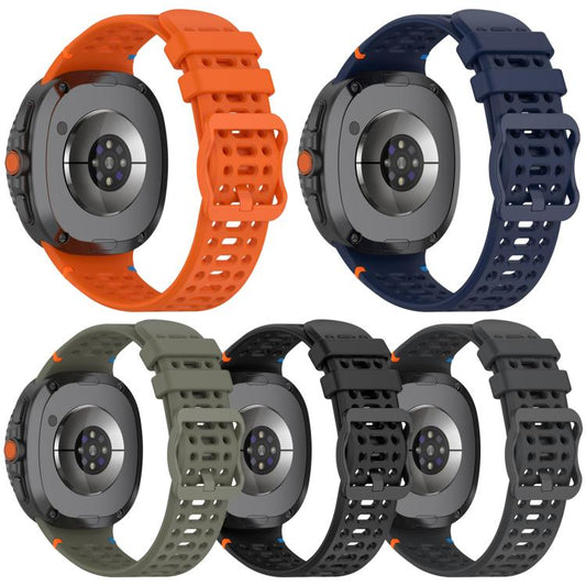 5 Pack xDfind Ladder Buckle Silicone Watch Band, For Galaxy Watch9 / 8 / 8 Classic