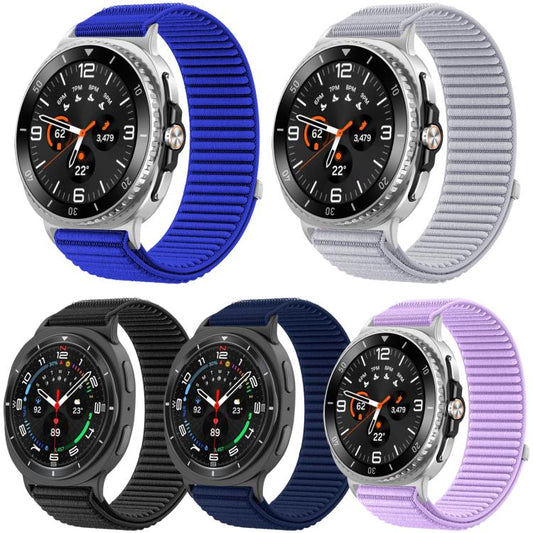 5 Pack xDfind Woven Nylon Hook And Loop Fastener Watch Band, For Galaxy Watch9 / 8 / 8 Classic