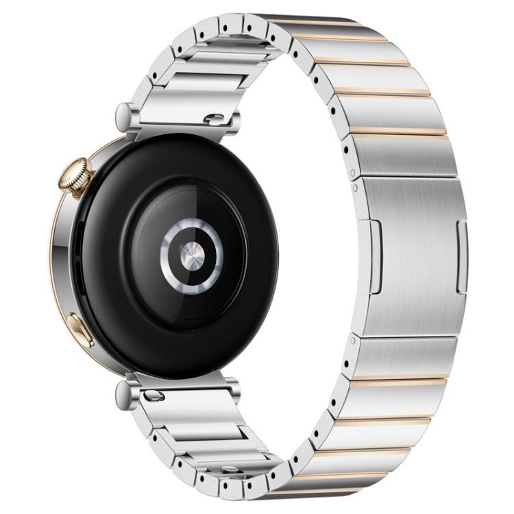 One-Bead Butterfly Clasp Sliding Quick Release Stainless Steel Watch Band, 18mm