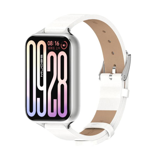 MIJOBS Microfiber Vegan Leather Watch Band, For Xiaomi Band 10 Pro / Redmi Watch 6 / 5