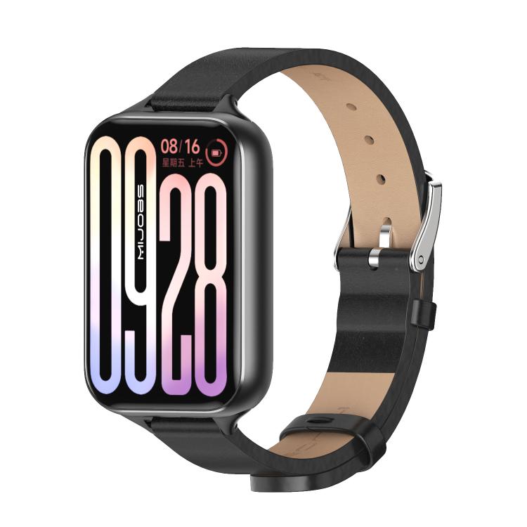 MIJOBS Microfiber Vegan Leather Watch Band, For Xiaomi Band 10 Pro / Redmi Watch 6 / 5