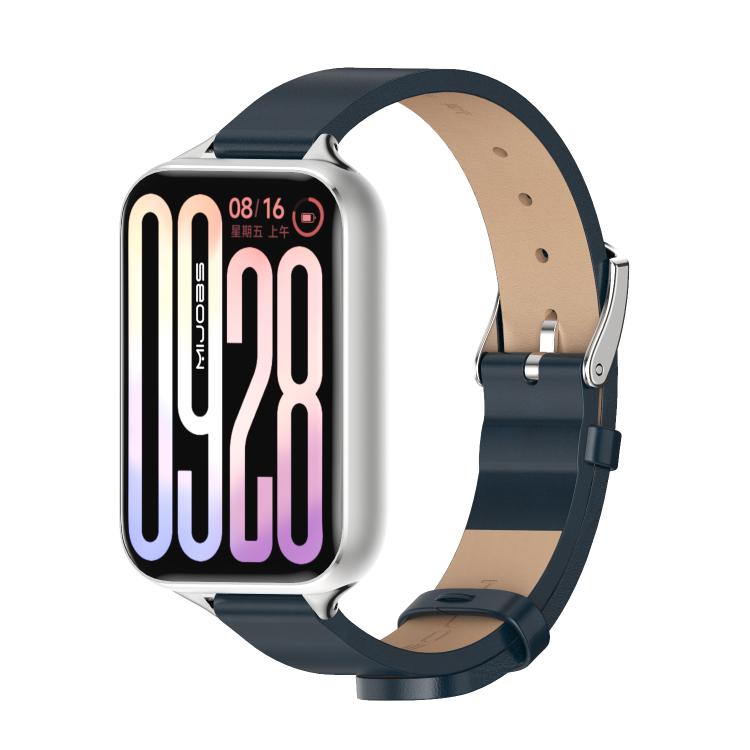 MIJOBS Microfiber Vegan Leather Watch Band, For Xiaomi Band 10 Pro / Redmi Watch 6 / 5