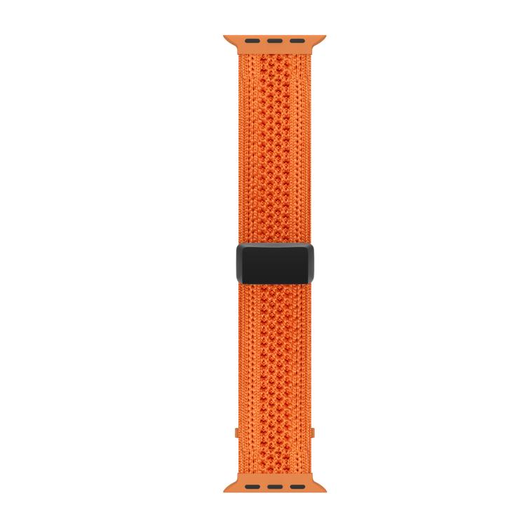 Knitted Nylon Braided Magnetic Buckle Watch Band, For Apple Watch 46mm / 49mm / 45mm / 44mm, For Apple Watch 42mm / 41mm / 40mm / 38mm