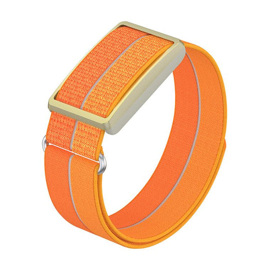 For Polar Loop xDfind Metal Round Buckle Feather Yarn Breathable Nylon Loop Watch Band, S Wrist Circumference 135–170 mm, L Wrist Circumference 170-235mm