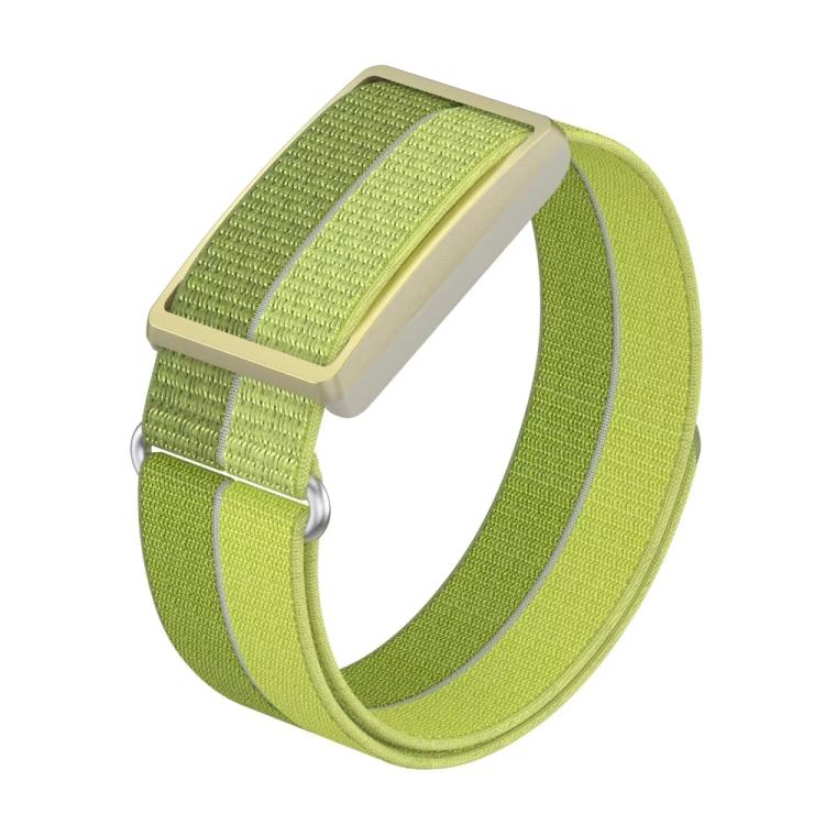 For Polar Loop xDfind Metal Round Buckle Feather Yarn Breathable Nylon Loop Watch Band, S Wrist Circumference 135–170 mm, L Wrist Circumference 170-235mm
