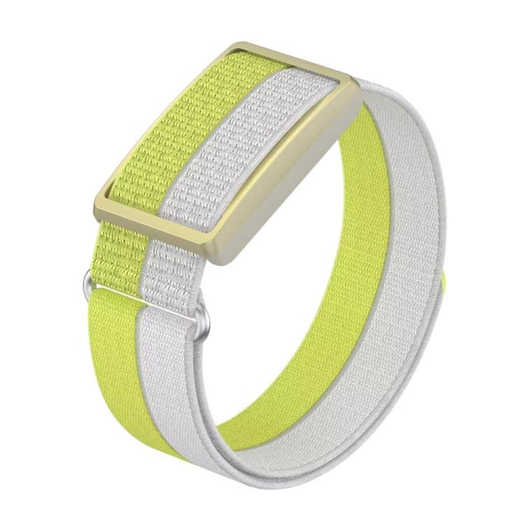For Polar Loop xDfind Metal Round Buckle Feather Yarn Breathable Nylon Loop Watch Band, S Wrist Circumference 135–170 mm, L Wrist Circumference 170-235mm
