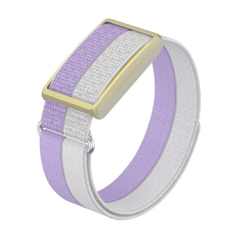 For Polar Loop xDfind Metal Round Buckle Feather Yarn Breathable Nylon Loop Watch Band, S Wrist Circumference 135–170 mm, L Wrist Circumference 170-235mm