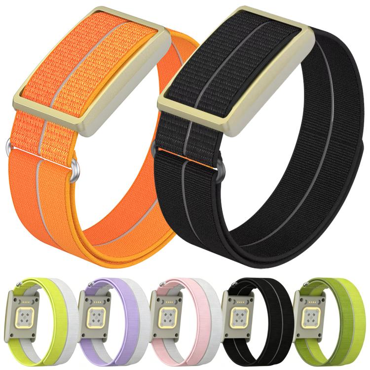 For Polar Loop xDfind Metal Round Buckle Feather Yarn Breathable Nylon Loop Watch Band, S Wrist Circumference 135–170 mm, L Wrist Circumference 170-235mm