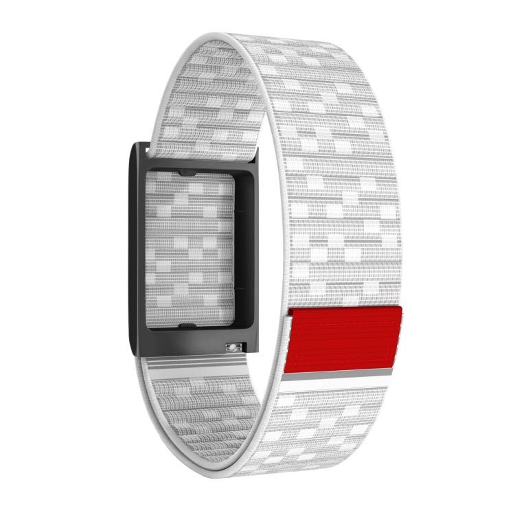 Watch Frame Integrated Nylon Hook and Loop Fastener Watch Band, For Amazfit Helio Strap