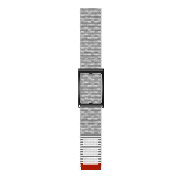 Watch Frame Integrated Nylon Hook and Loop Fastener Watch Band, For Amazfit Helio Strap