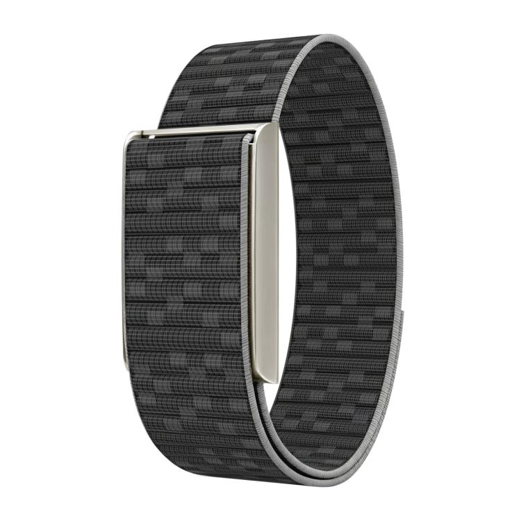 Watch Frame Integrated Nylon Hook and Loop Fastener Watch Band, For Amazfit Helio Strap